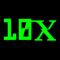 10X